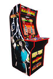 arcade game with stool mortal kombat