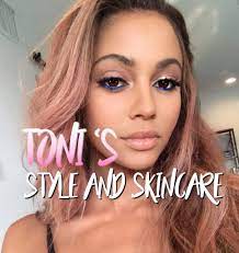 toni topaz style and skincare tips
