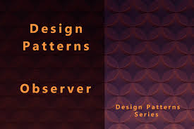 design patterns observer software