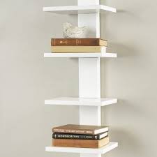Hanging Bookshelves White Wall Shelves
