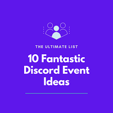 10 discord event ideas your server will