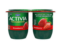 19 dannon activia strawberry yogurt