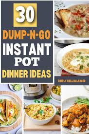 instant pot dump and go recipes