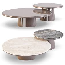 Meridiani Leon Coffee And Side Tables