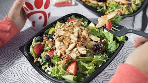 order fil a salads in the morning