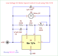 low vole dc motor sd control