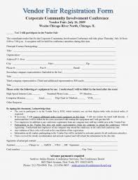 014 Free Printable Event Registration Form Template Music