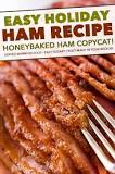 What is honey ham made of?