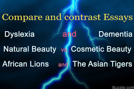 An Exhaustive List Of Interesting Compare And Contrast Essay