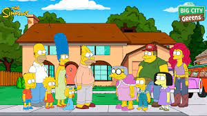 Simpsonized Green family from Big City Greens | Fandom