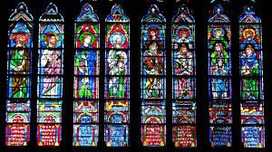 Stained Glass Windows Of Notre Dame