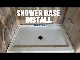 Shower Base Install