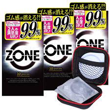 Amazon | ZONE コンドーム 10個入 ゾーン 3箱 オリジナルコンドームケース セット こんどーむ | あいさぽ | コンドーム