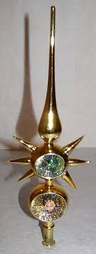 Antique German Mercury Glass Star Tree