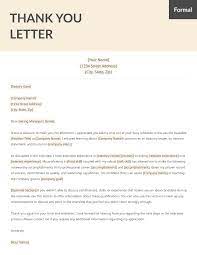 thank you letter after interview email