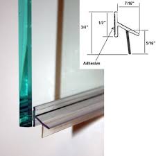 Clear Polycarbonate Drip Rail And Sweep