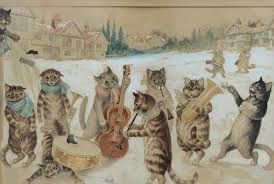 see louis wain s exuberant cat art at