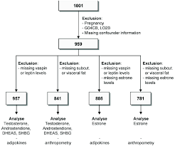 Flow Chart Of The Study Sample Dheas