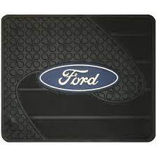 2 rear floor mats ford logo f150 f250