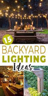 15 Backyard Lighting Ideas That Inspire