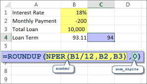Excel Tip Determining The Remaining Length Of A Loan Using