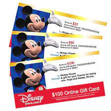 The disney gift card is available for purchase in any amount from $15 to $1,000 at select disney store locations in the u.s., walt disney world ® resort and disneyland ® resort. Wishlist Disney Gift Card Works Great To Have Something To Look Forward To After A Hard Day At Clinic Online Gift Cards Disney Gift Card Hug Gifts