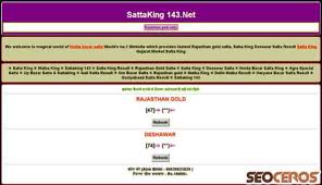 Sattaking143 Net Review Seo And Social Media Analysis From