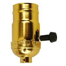 60 Watt Gold Lamp Socket 965l