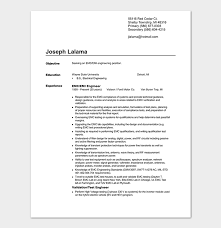 Engineering Resume Template 20 Examples For Word Pdf Format
