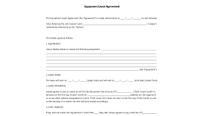 How to create equipment rental agreement through this app? Free 9 Sample Equipment Lease Agreement Forms In Pdf Ms Word