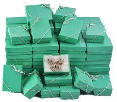 100pc teal jewelry gift bo whole