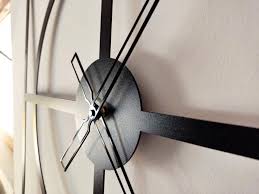 Large Wall Clock Simple 90 Cm