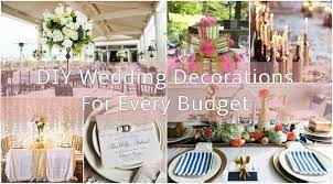 diy wedding decorations for every