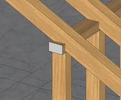 modelling of a timber roof structural