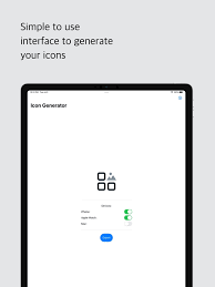 icon generator on the app
