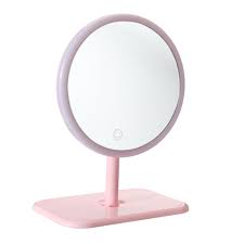 Portable Flexible Usb Makeup Mirror Led Light Touch Dimmable Storage Base Sale Banggood Com
