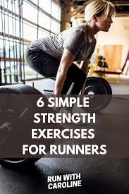 6 simple strength exercises for runners