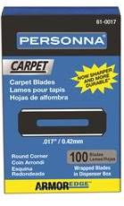 safety razor 61 0017 carpet blades
