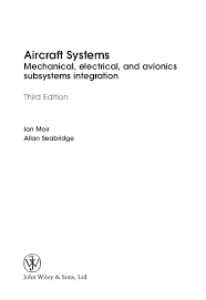 Pdf Aircraft Systems Mechanical Electrical And Avionics