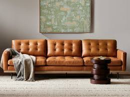 four hands norwood lexi leather sofa
