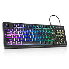Details About Wired Gaming Keyboard Illuminated Rgb Rainbow 7 Colors Color Rainbow Backlit Key