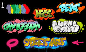 make a custom graffiti font and