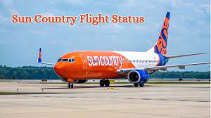 sun country flight status real time