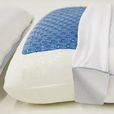 Memory foam is cleaned by sprinkling baking soda over the surface, allowing it to sit and absorb moisture and odors, and vacuuming up the baking soda. Cool Gel Reversible Gel And Memory Foam Bed Pillow