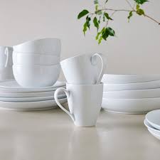 Organic Porcelain Dinnerware Set Of 20
