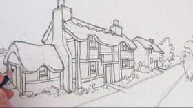 dessiner une maison en perspective