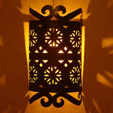 Moroccan Metal Wall Sconce For Home