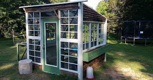 a greenhouse out of free pallet racking