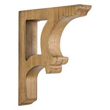 wood corbels shelf brackets set of 2