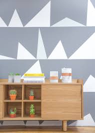 Graphic Wall Paint The Newest Trend In Interior Painting Ideas